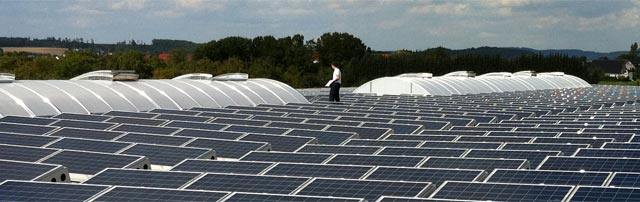 Belieferung mit günstigem Solarstrom vom eigenen Dach